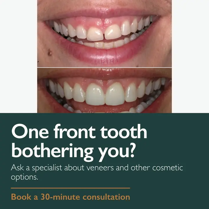 First finished Toowoomba Specialist Dental image ad