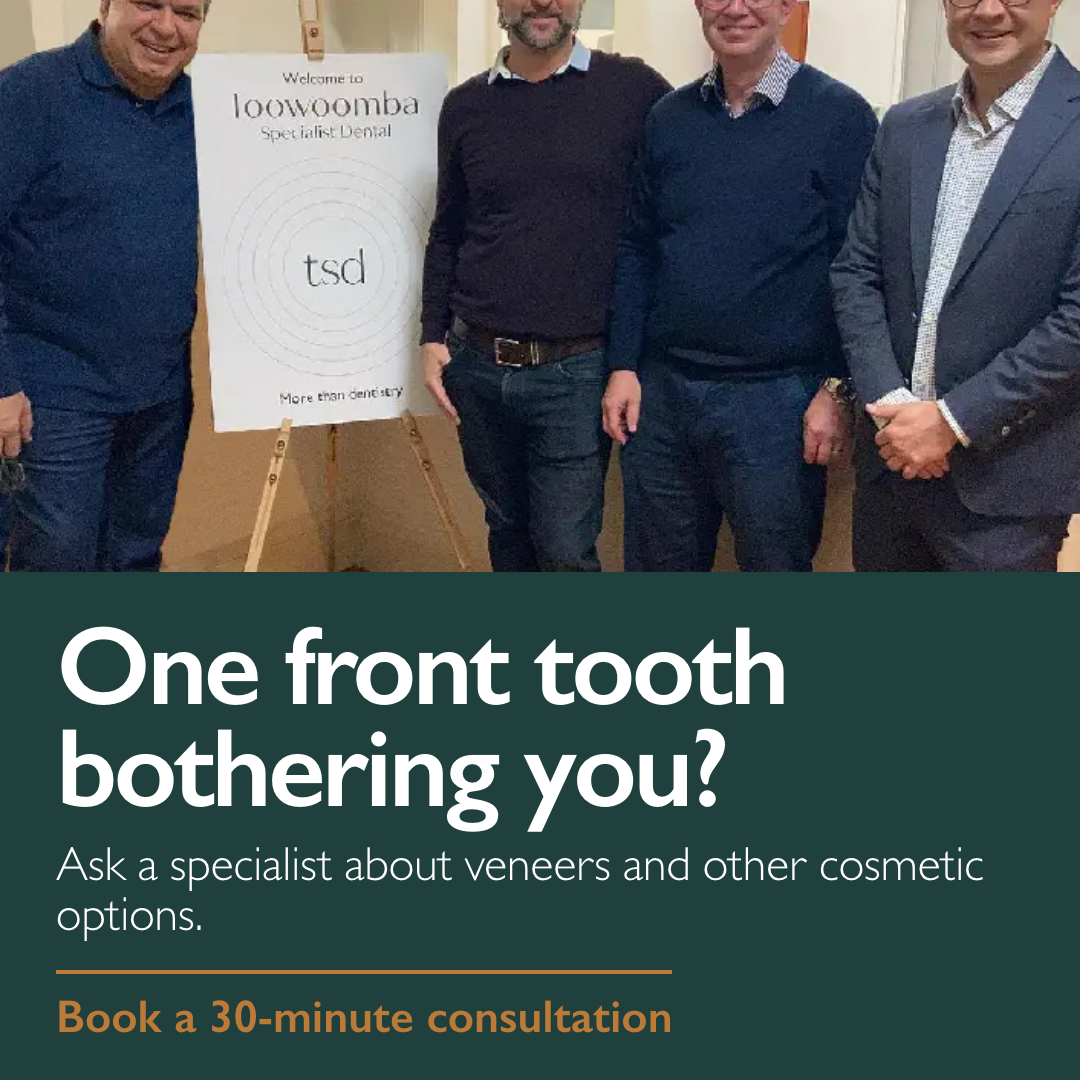 First finished Toowoomba Specialist Dental image ad